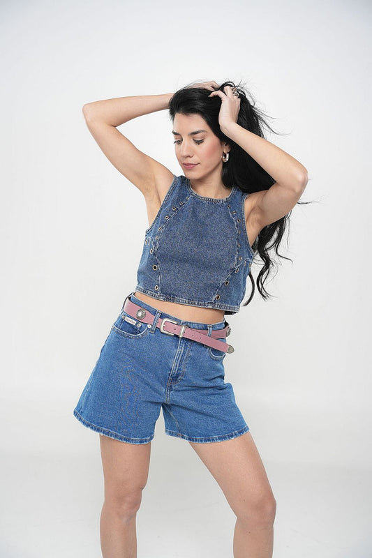 DUSTY PINK BELT